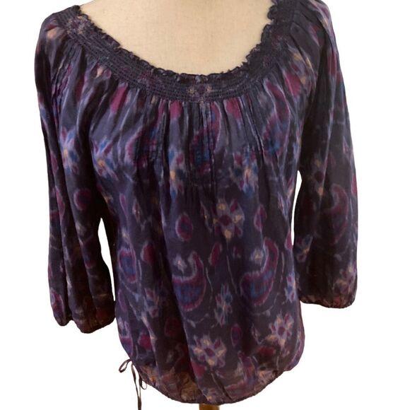 Lucky 🍀 Blue and Purple Top - Picture 1 of 12